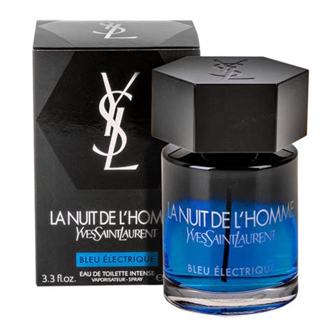 la nuit homme bleu électrique